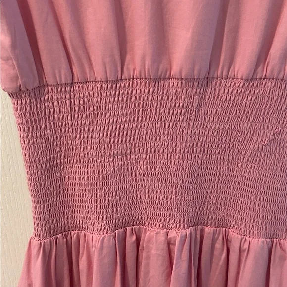 Anthropologie Pink Midi Dress - Picture 5 of 6